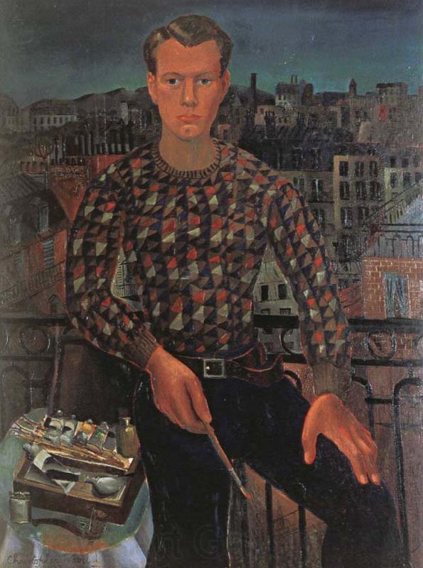 Christopher Wood Self-Portrait Norge oil painting art